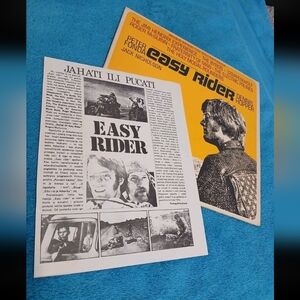 Vintage Easy Rider Dennis Hopper Peter Fonda Vinyl VG++ / VG+ Record Motorcycle